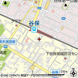 東京都国立市谷保4995周辺の地図