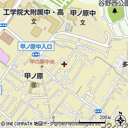東京都八王子市中野町2602周辺の地図