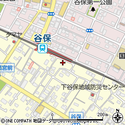 東京都国立市谷保4986-17周辺の地図