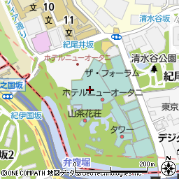 株式会社アイ・ディンプス　赤坂ニューオータニ店周辺の地図