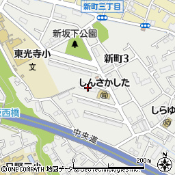 日野新坂下住宅５号棟周辺の地図