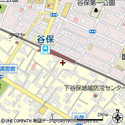 東京都国立市谷保4986-16周辺の地図