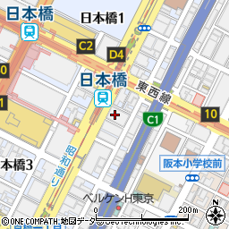 東京都中央区日本橋2丁目14周辺の地図