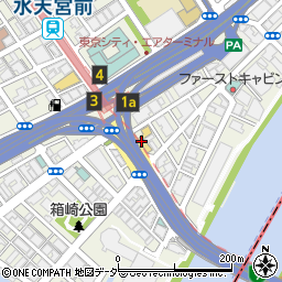天代家系譜東京周辺の地図