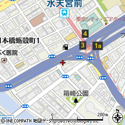 東京都中央区日本橋箱崎町22周辺の地図