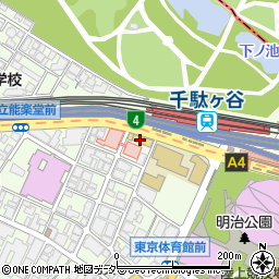ミニストップ千駄ケ谷駅前店周辺の地図