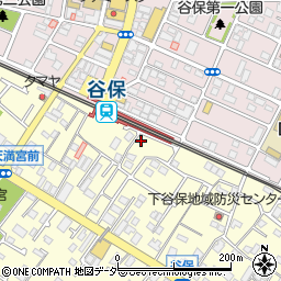 東京都国立市谷保4986-2周辺の地図