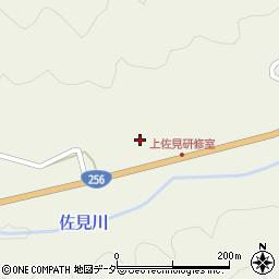 岐阜県加茂郡白川町上佐見3770周辺の地図