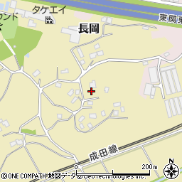 千葉県四街道市長岡409-2周辺の地図