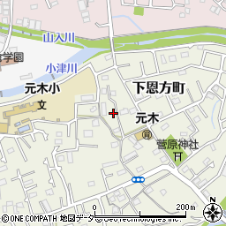 東京都八王子市下恩方町551周辺の地図