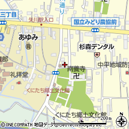 東京都国立市谷保6257周辺の地図