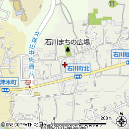 東京都八王子市石川町109周辺の地図