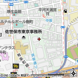 東京都千代田区平河町周辺の地図