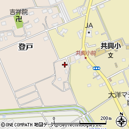 千葉県匝瑳市登戸242周辺の地図
