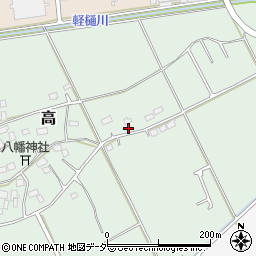 千葉県匝瑳市高976周辺の地図