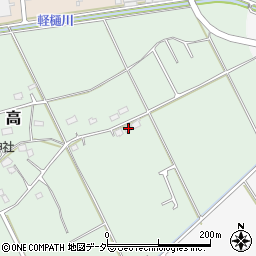 千葉県匝瑳市高985周辺の地図