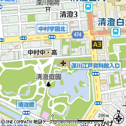 大正記念館周辺の地図