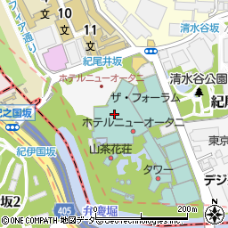 赤坂 大観苑（Taikan‐en）周辺の地図