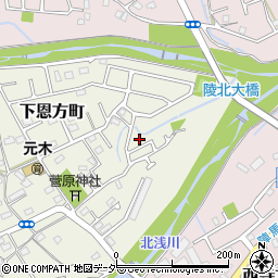 東京都八王子市下恩方町625周辺の地図