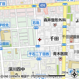 パラカ江東区千田第１駐車場周辺の地図