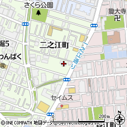 東京都江戸川区二之江町1403周辺の地図