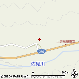 岐阜県加茂郡白川町上佐見3745周辺の地図