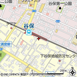 東京都国立市谷保4986-15周辺の地図