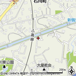 東京都八王子市石川町660周辺の地図