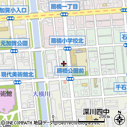 東京都江東区石島3周辺の地図