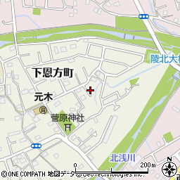 東京都八王子市下恩方町584周辺の地図