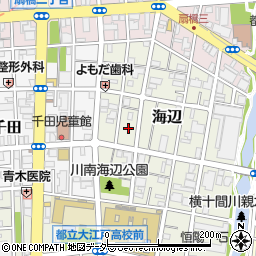 東京都江東区海辺12周辺の地図