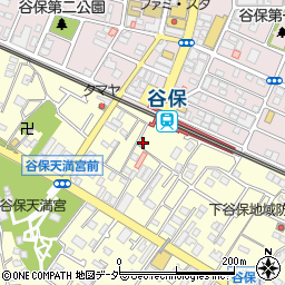 東京都国立市谷保5010-4周辺の地図