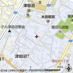 徳山内科医院周辺の地図