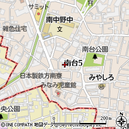 矢澤光学塗装１．２号棟周辺の地図