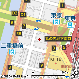 博多麺房 赤のれん 丸ビル周辺の地図