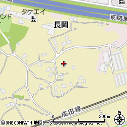 千葉県四街道市長岡410-1周辺の地図