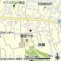 東京都国立市谷保5948周辺の地図