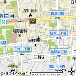 杉原豆腐店周辺の地図