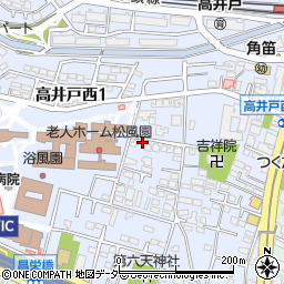 東京都杉並区高井戸西1丁目10-21周辺の地図