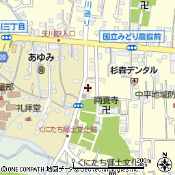 東京都国立市谷保6257-10周辺の地図
