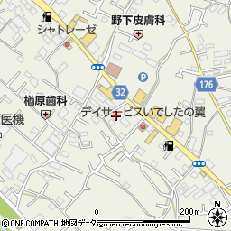 東京都八王子市楢原町446周辺の地図