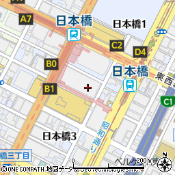 割烹 鶴の家 日本橋周辺の地図