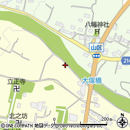 山梨県甲州市勝沼町休息2006周辺の地図