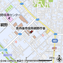 京丹後市役所建設部　管理課周辺の地図