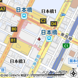 株式会社共臨社　東京オフィス周辺の地図