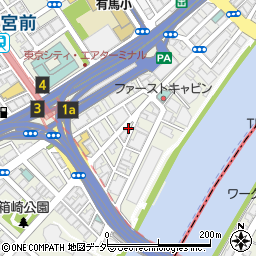 東京都中央区日本橋箱崎町38周辺の地図