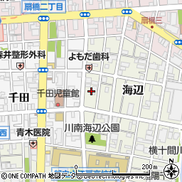 東京都江東区海辺14周辺の地図