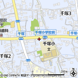 甲府警察署千塚交番周辺の地図