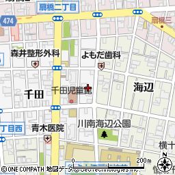 東京都江東区千田20周辺の地図