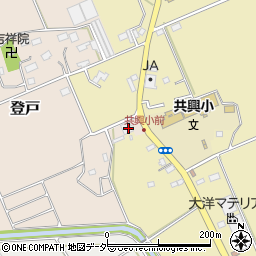 千葉県匝瑳市登戸53周辺の地図